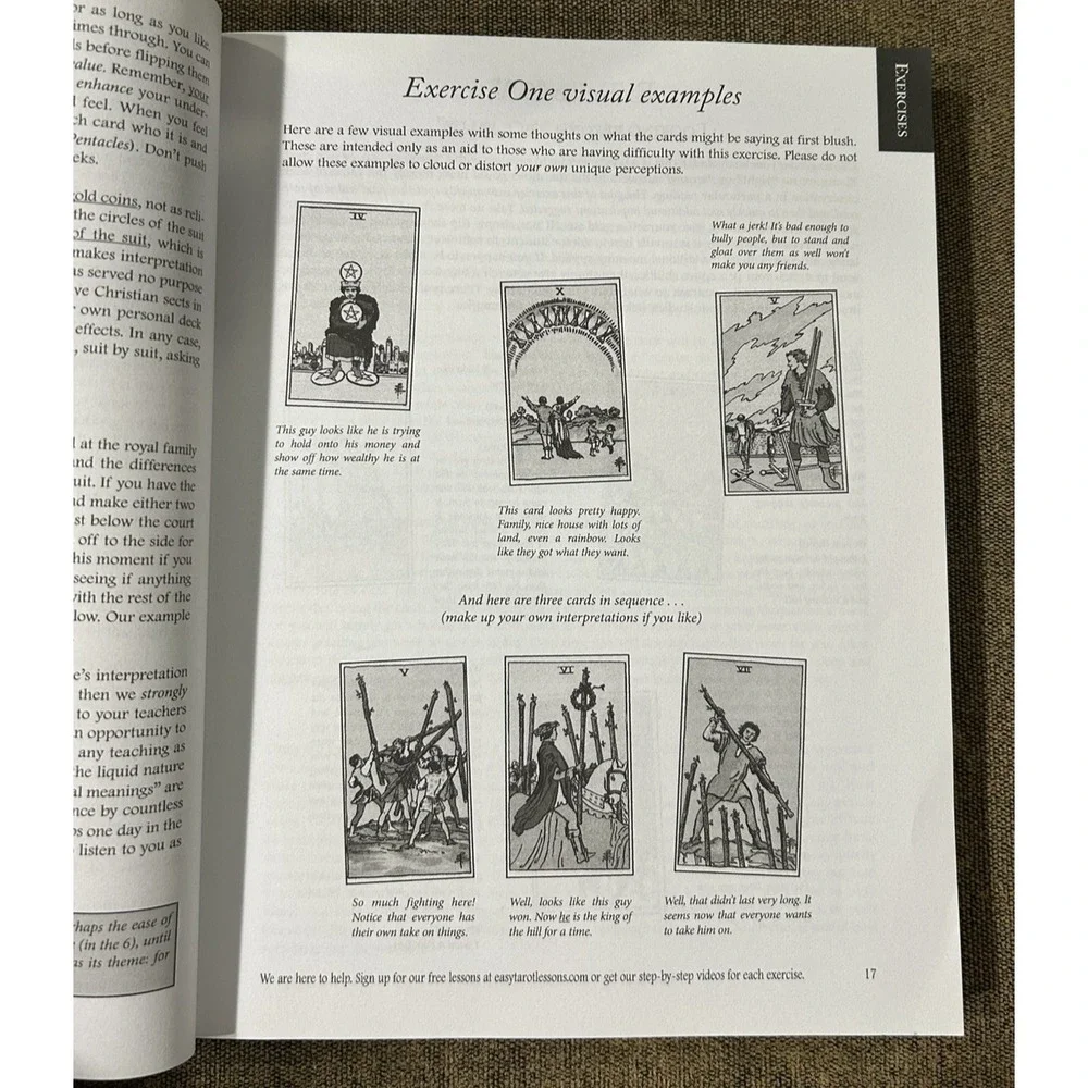 Dusty White The Easiest Way To Learn The Tarot Ever Paperback Occult Guide